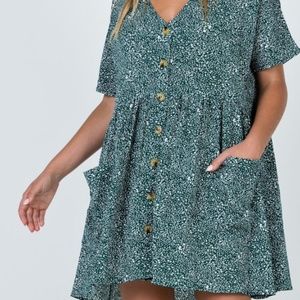 Princess Polly Noname Mini Dress Green